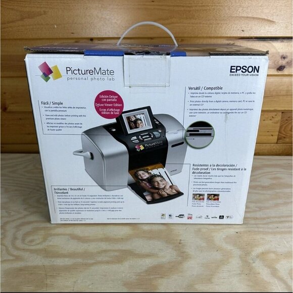 EPSON Personal Photo Lab / PictureMate Deluxe / PictureMate 500 | Model B351A - Picture 6 of 7
